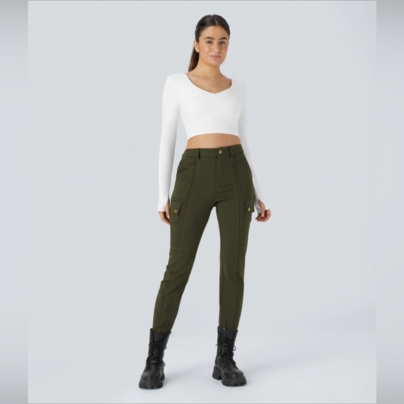 Halara High Waisted Stretch Pants - Picture 1 of 8
